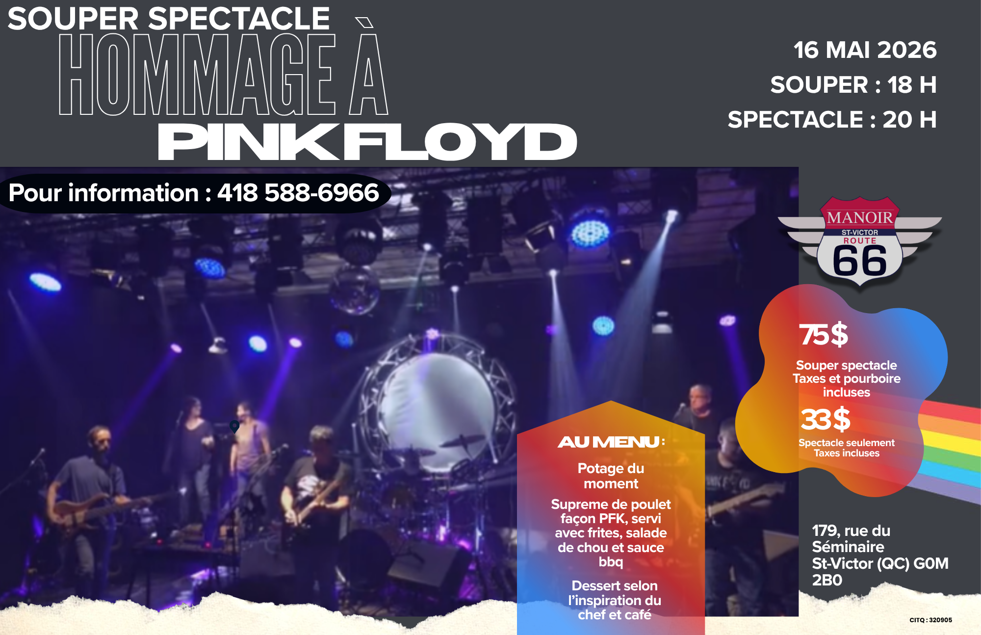 Hommage à Ozzy Osbourne à l'Hôtel Route 66